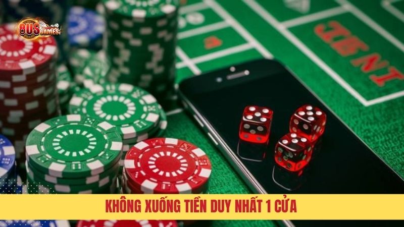 Tránh cược duy nhất vào một cửa suốt cuộc chơi